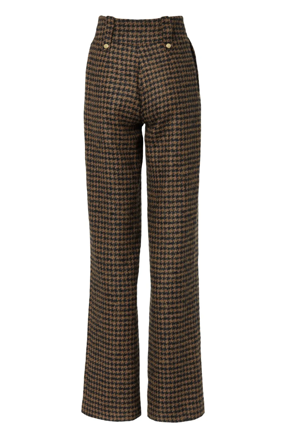 High Waisted Straight Trouser