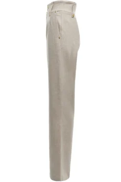 High Waisted Straight Trouser