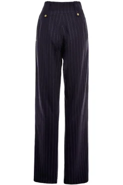 High Waisted Straight Trouser
