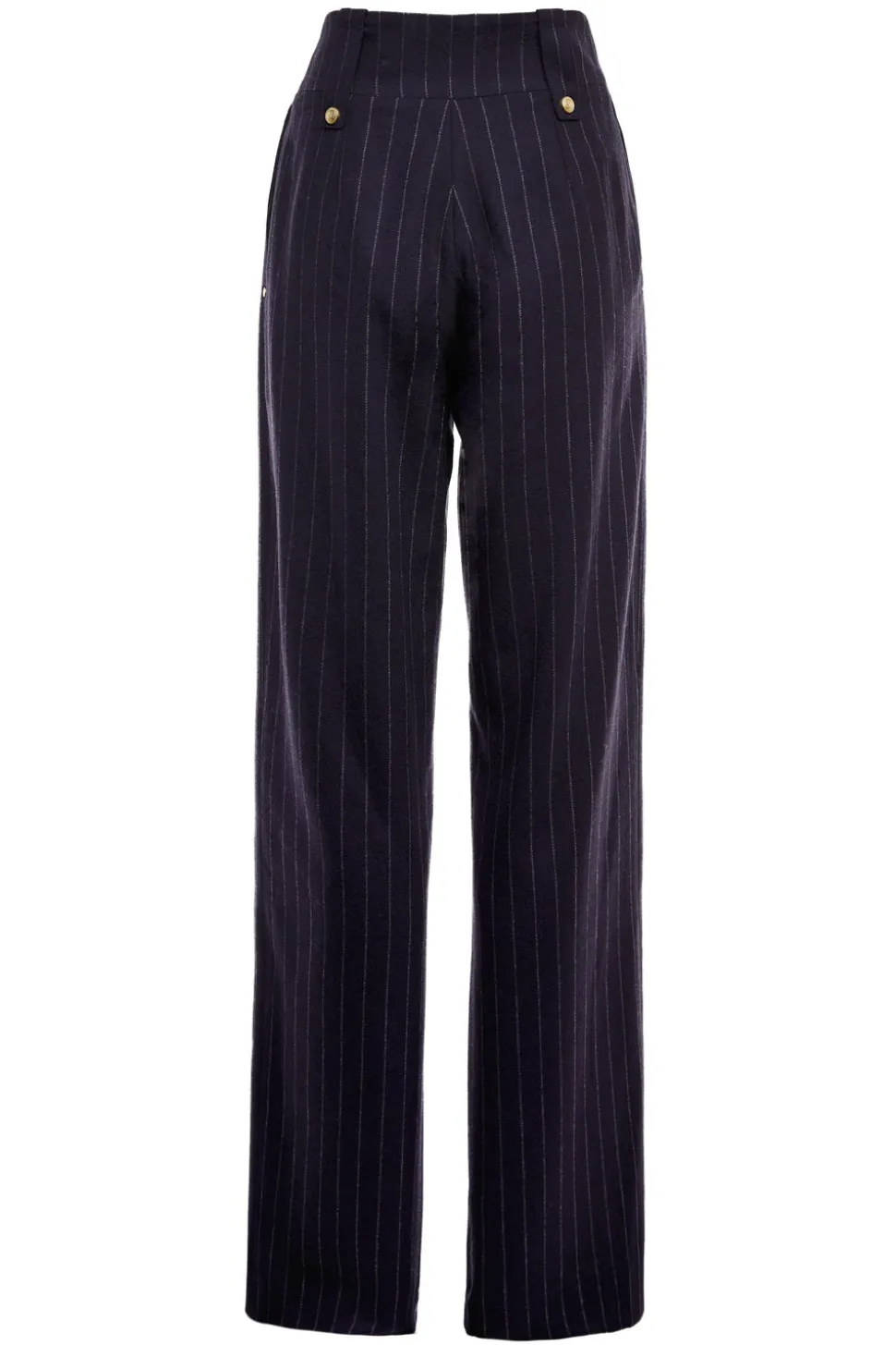 High Waisted Straight Trouser