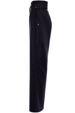 High Waisted Straight Trouser