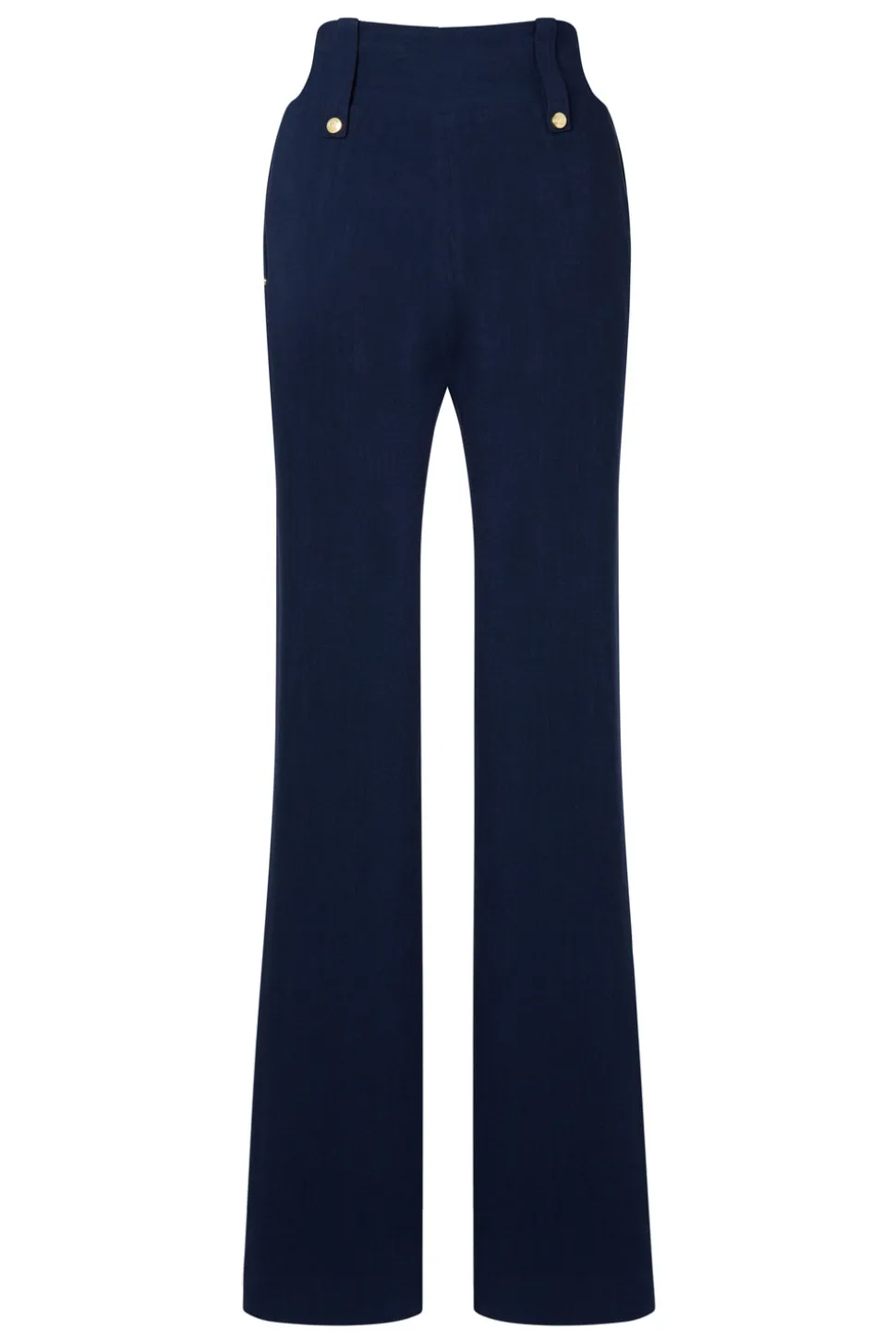 High Waisted Straight Trouser