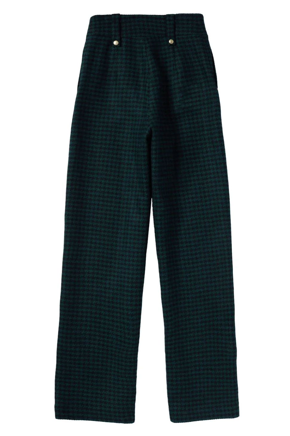 High Waisted Straight Trouser