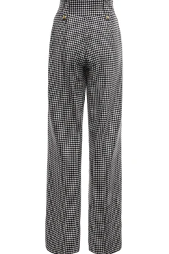 High Waisted Straight Trouser