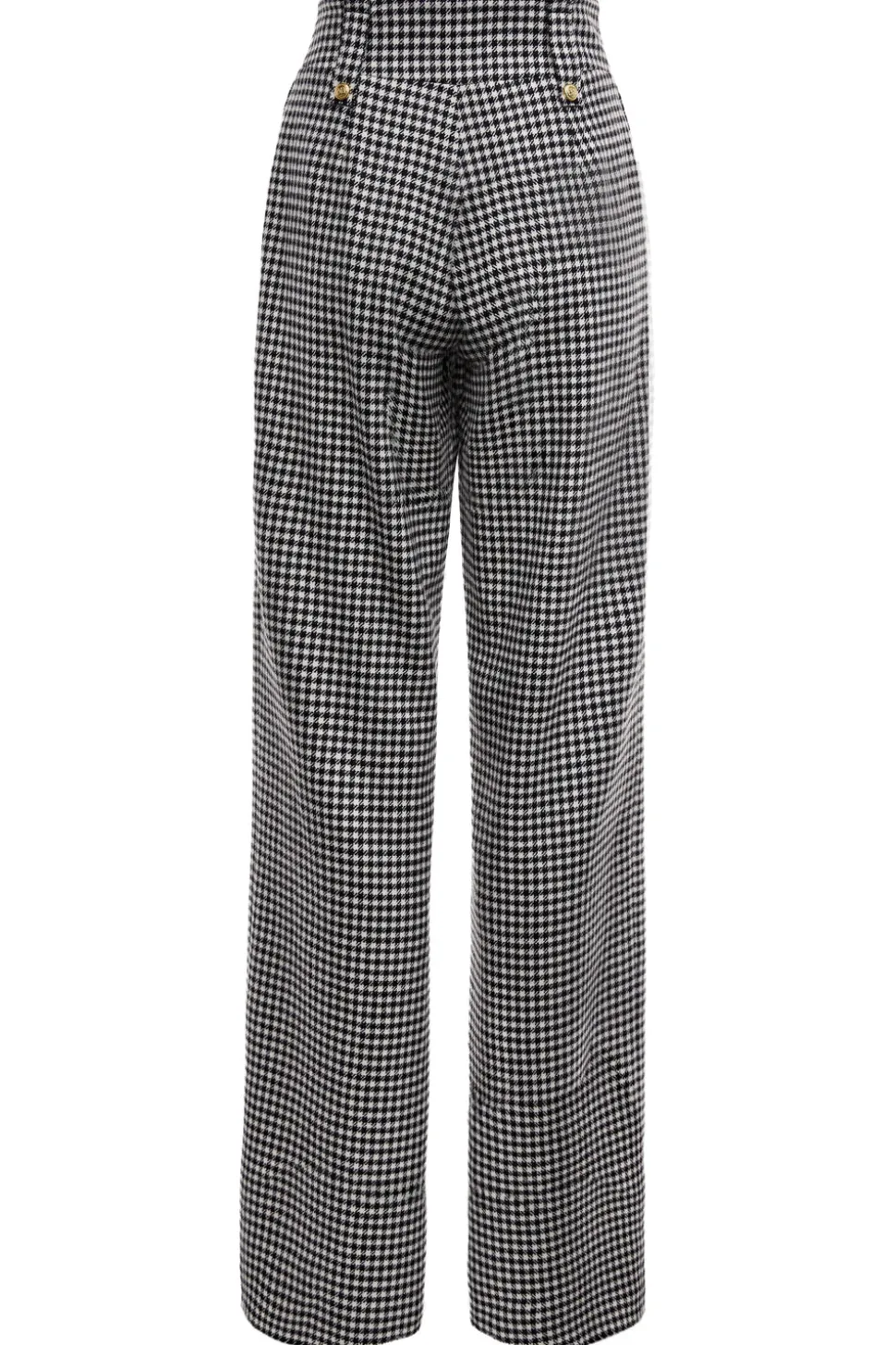 High Waisted Straight Trouser
