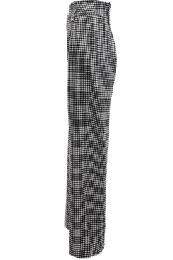 High Waisted Straight Trouser