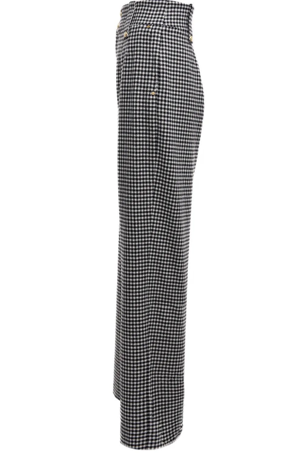 High Waisted Straight Trouser