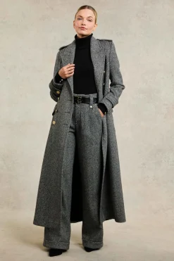 High Waisted Wide Leg Trouser