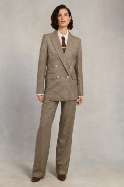 High Waisted Wide Leg Trouser