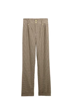 High Waisted Wide Leg Trouser