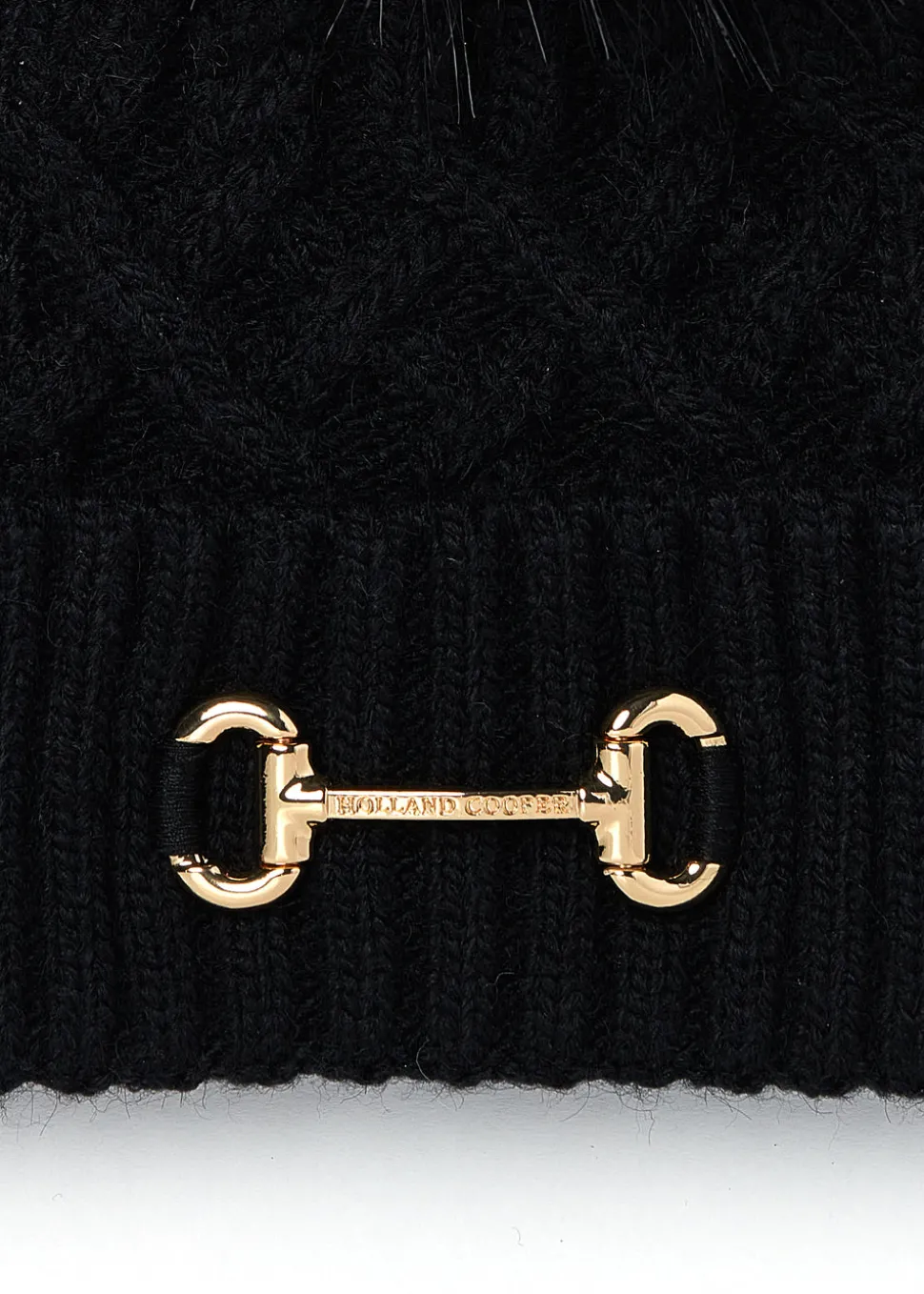 Horsebit Bobble Hat