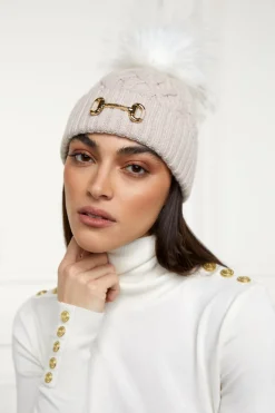 Horsebit Bobble Hat