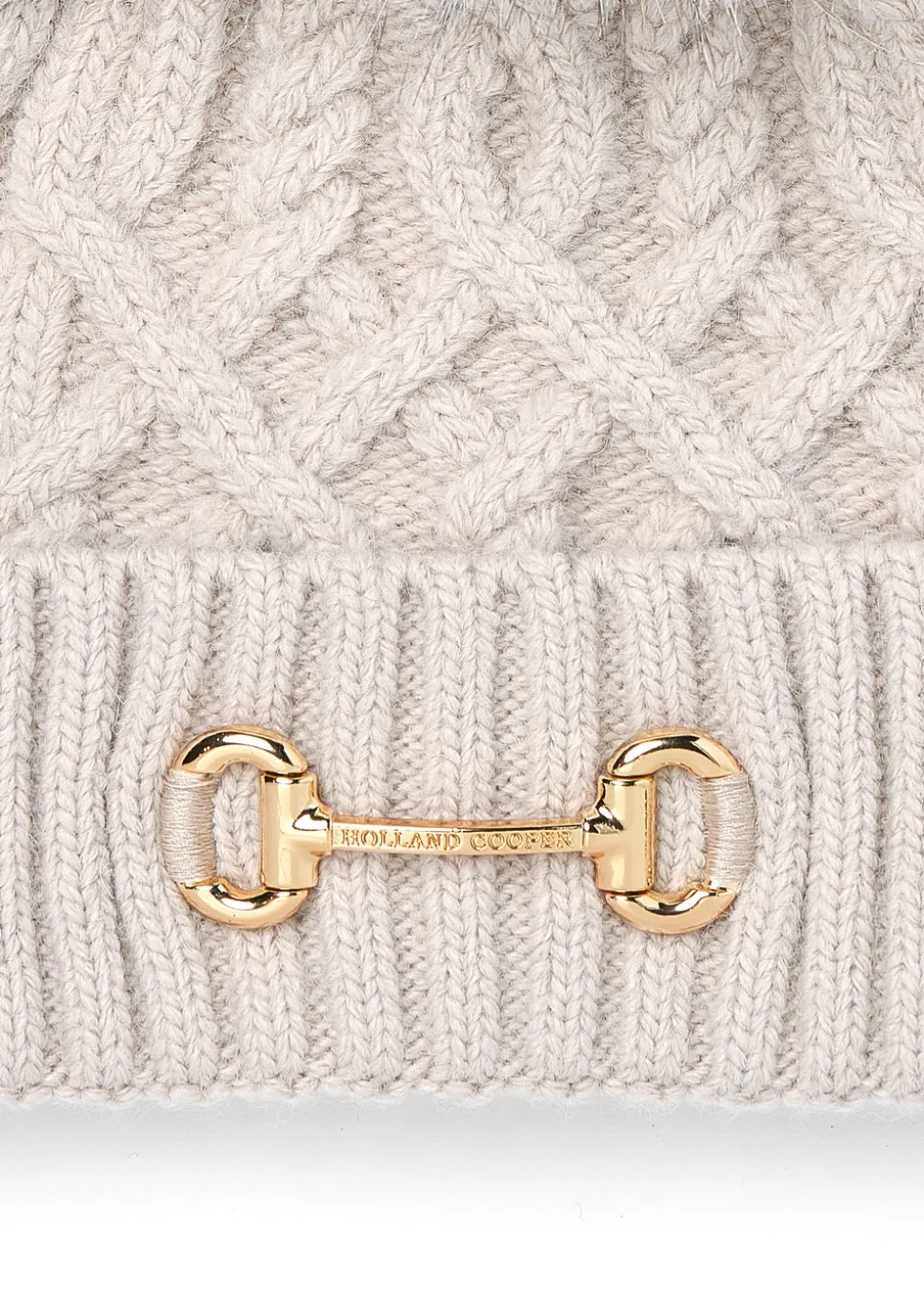 Horsebit Bobble Hat