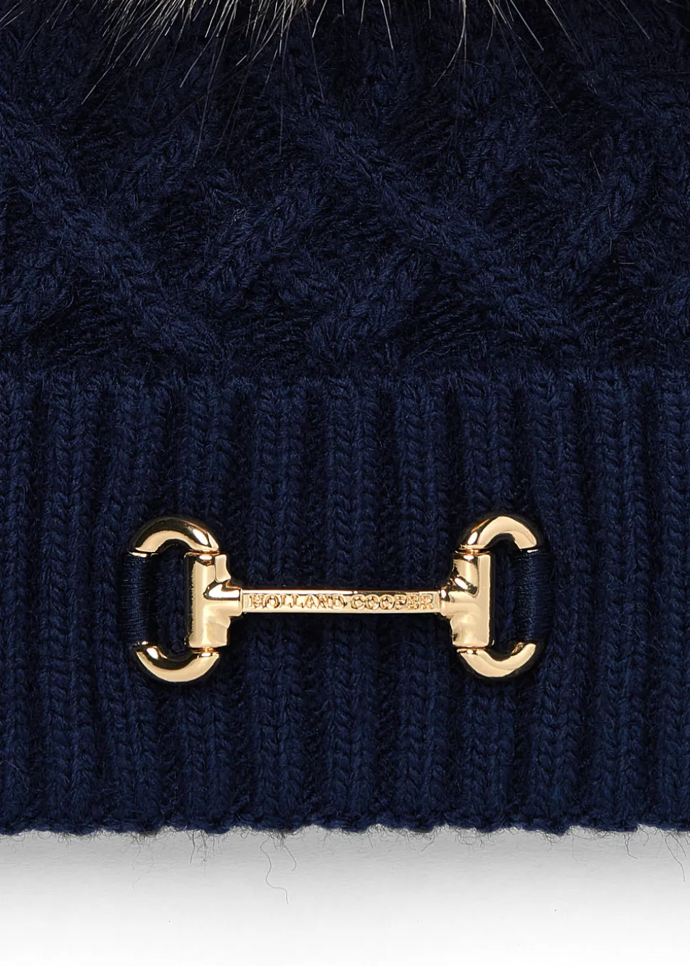 Horsebit Bobble Hat