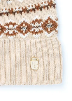 Jennifer Fairisle Bobble Hat