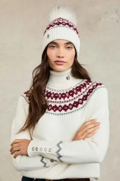 Jennifer Fairisle Bobble Hat