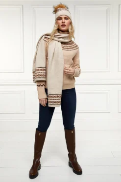 Jennifer Fairisle Scarf
