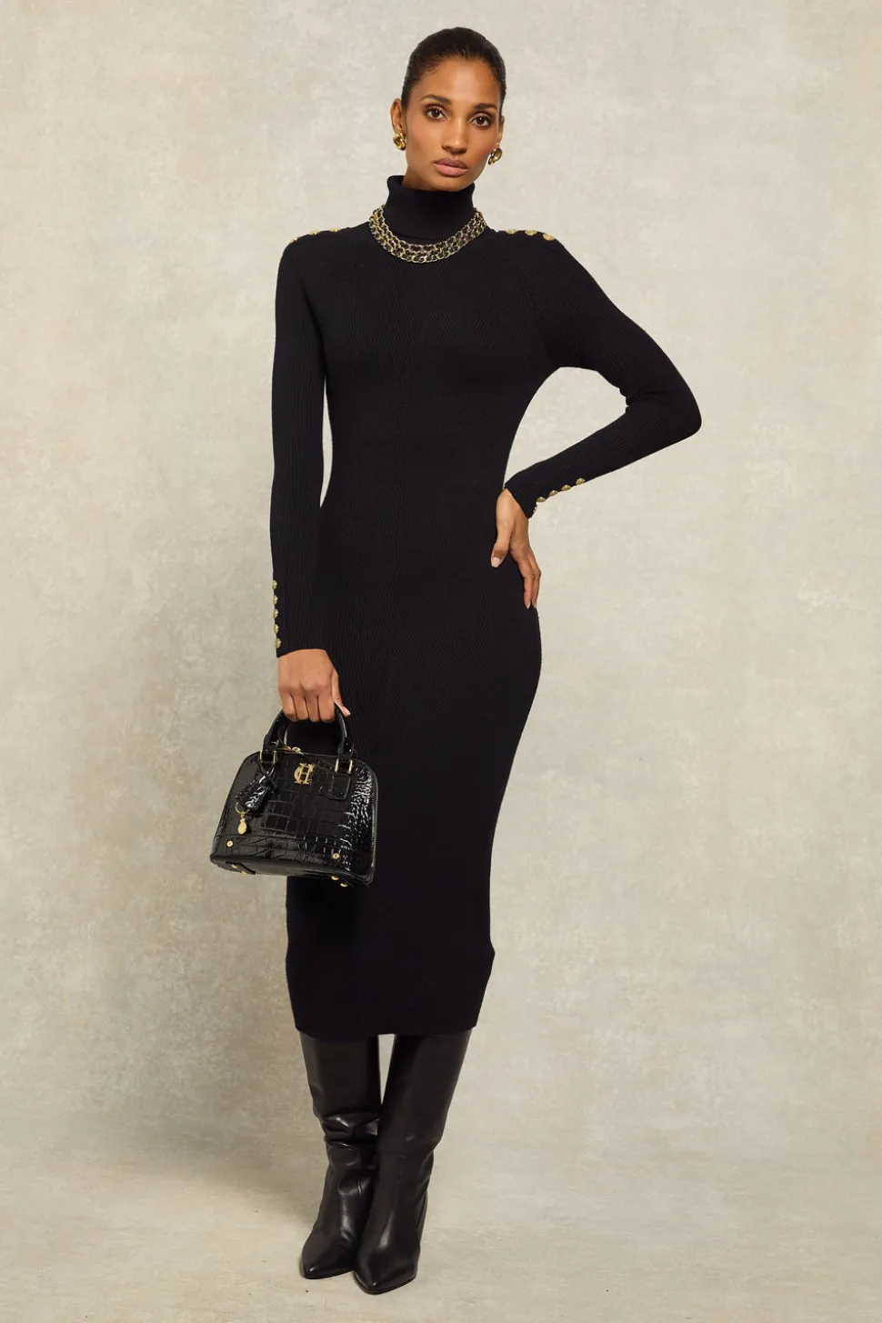 Kensington Midi Jumper Dress