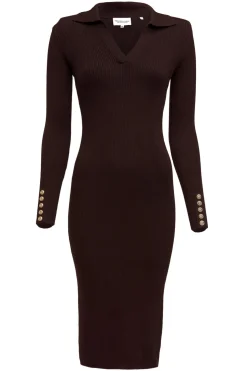 Knitted Shirt Dress