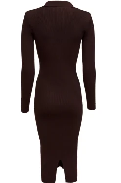 Knitted Shirt Dress