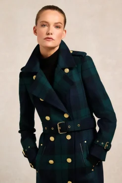 Marlborough Shearling Trench Coat