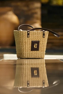 Mini Paloma Straw Tote