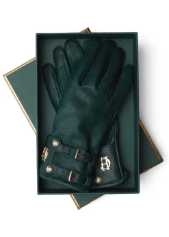 Monogram Leather Gloves
