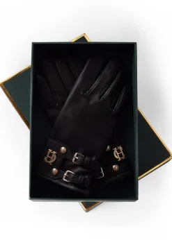 Monogram Leather Gloves