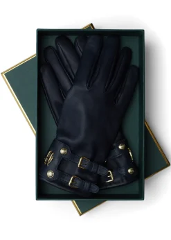 Monogram Leather Gloves