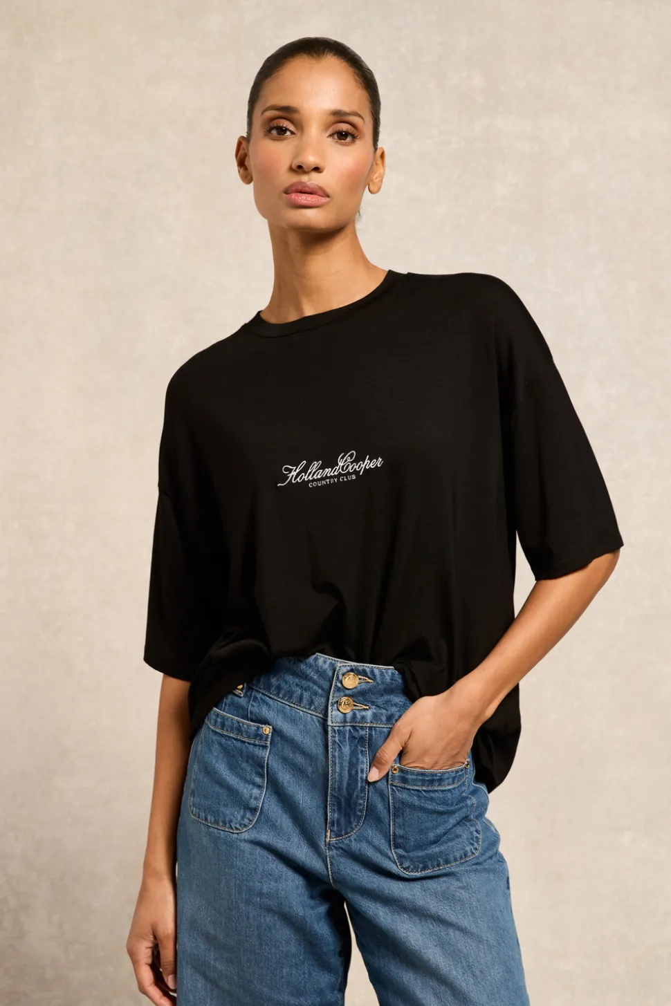 Oversized Monogram Tee