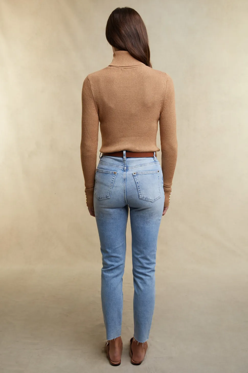 Painswick Roll Neck Knit