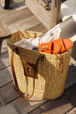 Paloma Straw Tote