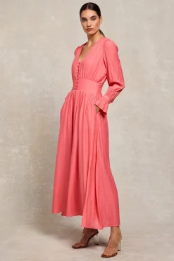 Phoebe V-Neck Maxi Dress