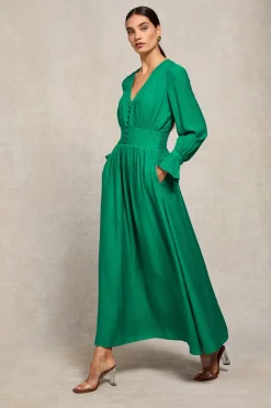 Phoebe V-Neck Maxi Dress
