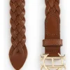 Plaited Slim Belt
