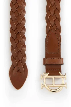 Plaited Slim Belt