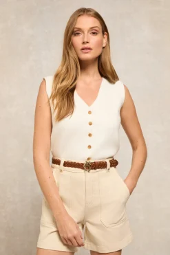 Plaited Slim Belt