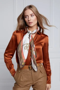 Regal Horse Silk Scarf