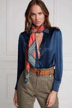 Regal Horse Silk Scarf