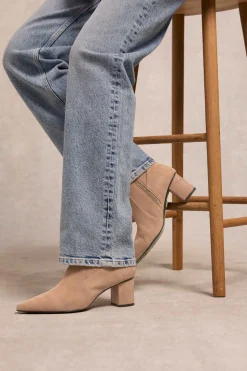 Regency Mid Heel Ankle Boot