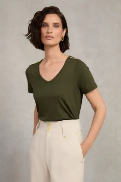 Relax Fit V-Neck Tee
