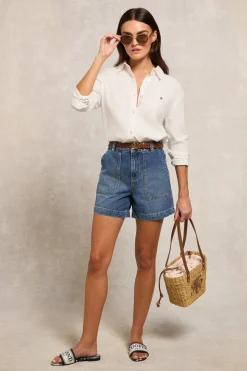 Relaxed Fit Linen Shirt