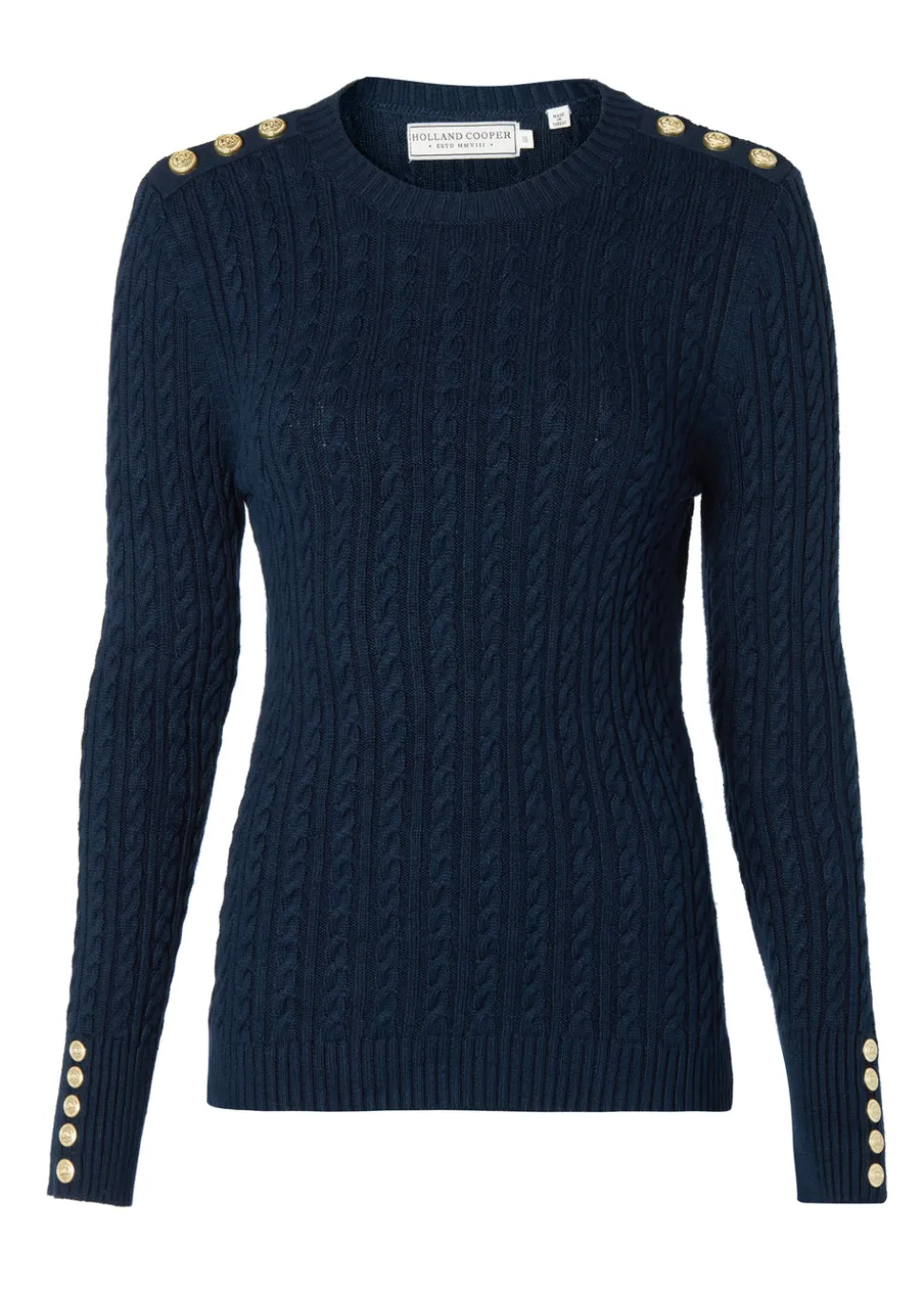 Seattle Cable Crew Knit