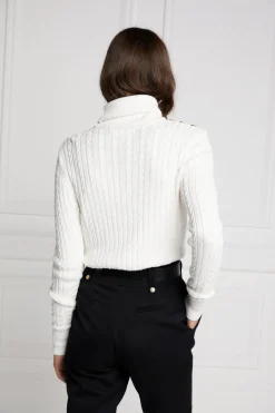 Seattle Roll Neck Cable Knit