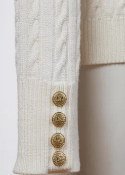 Seattle Roll Neck Cable Knit