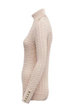 Seattle Roll Neck Cable Knit