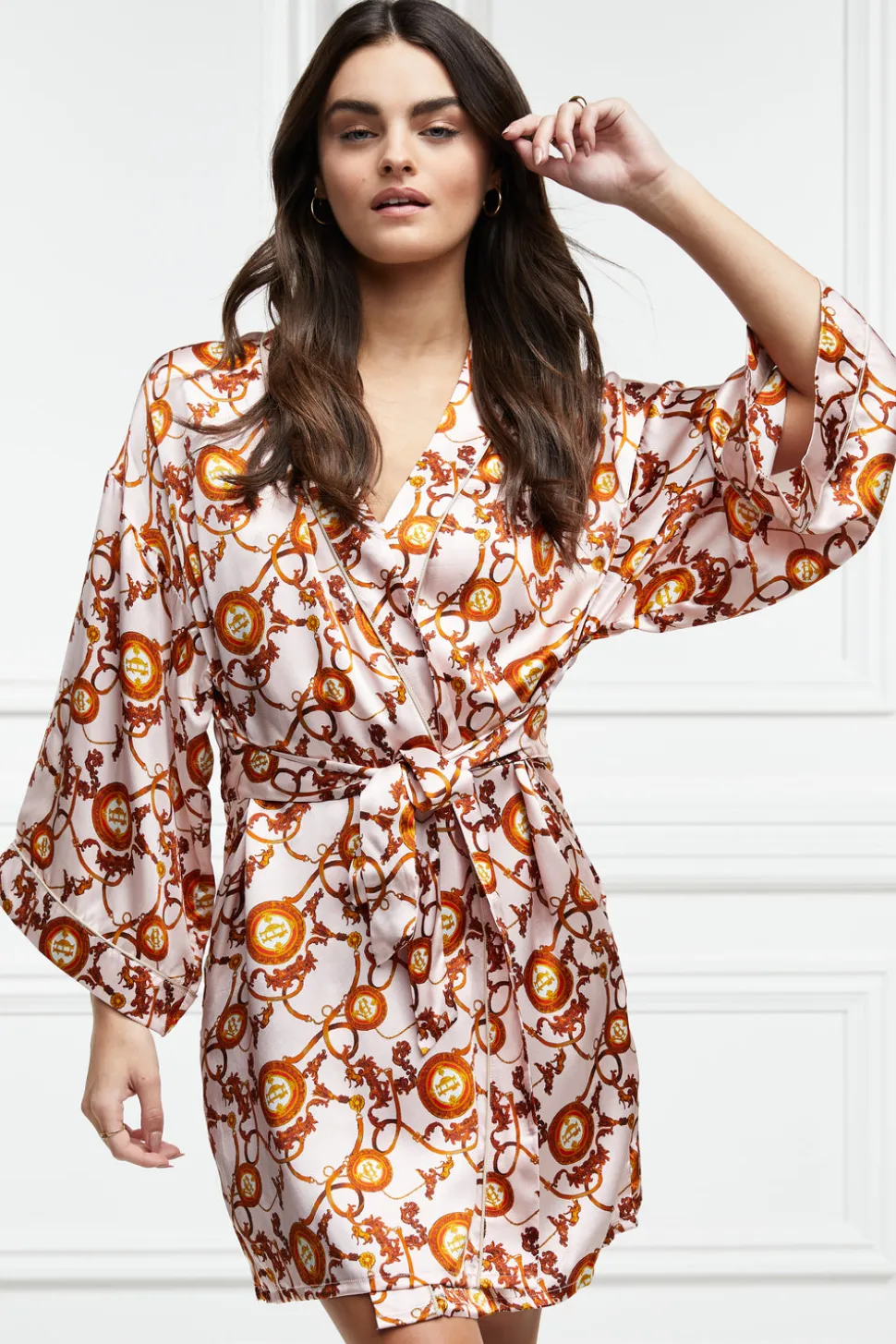 Silk Dressing Gown
