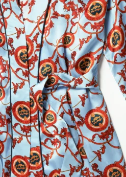 Silk Full Length Dressing Gown
