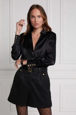Silk V-Neck Blouse