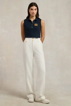 Sleeveless Polo Shirt